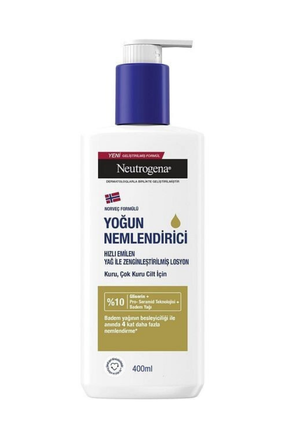 Neutrogena Yağ İle Zenginleştirilmiş Vücut Losyonu 400 ml - 1