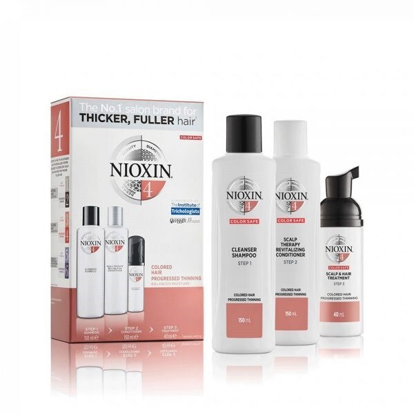 Nioxin 4 Dökülme Karşıtı Set Doğal Saçlar Küçük Boy - 1