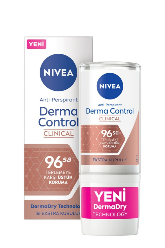 Nivea Derma Control Clinical Kadın Roll On 50 ml - 1