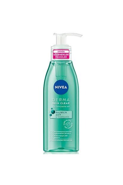 Nivea Derma Skin Clear Sivilce Karşıtı Yüz Temizleme Jeli 150 ml - 1