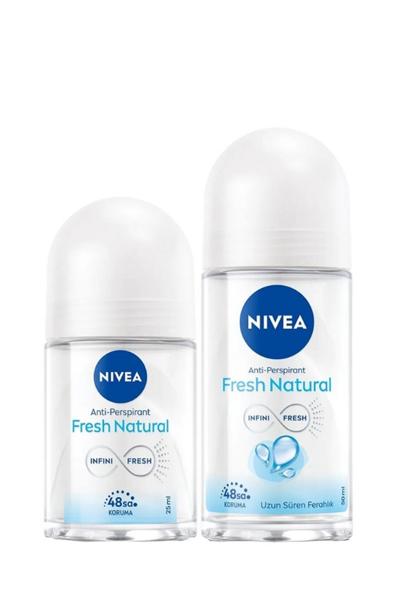 Nivea Fresh Kadın Deodorant Roll-On 50 ml ve 25 ml Set - 1