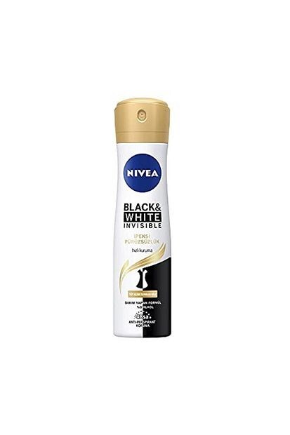 Nivea Invisible Black&White İpeksi Pürüzsüzlük Sprey 150 ml - 1