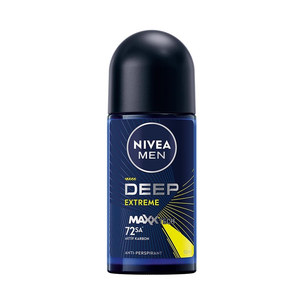 Nivea Men Deep Extreme Erkek Roll-On Deodorant 50 ml - 1