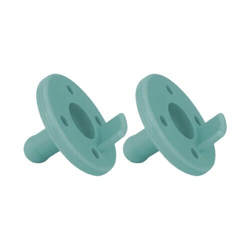 OiOi Emzix 2'li Silikon Emzik Tek Parça 0+ Ay | Aqua Green - 1