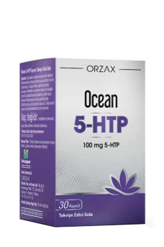 Orzax Ocean 5-HTP Takviye Edici Gıda 30 Kapsül - 1