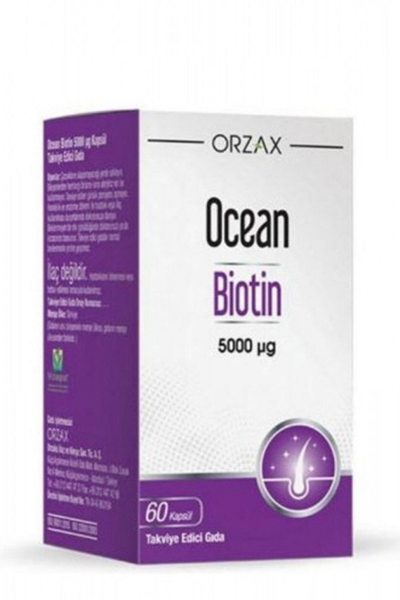 Orzax Ocean Biotin 5000ug 60 Kapsül - 1
