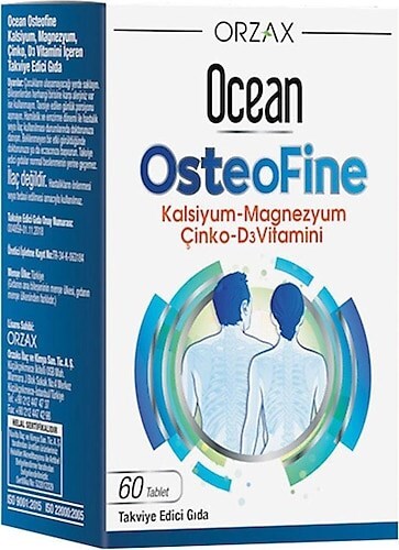 Orzax Ocean OsteoFine Takviye Edici Gıda 60 Tablet - 1