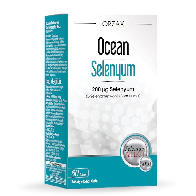 Orzax Ocean Selenyum 60 Tablet - 1