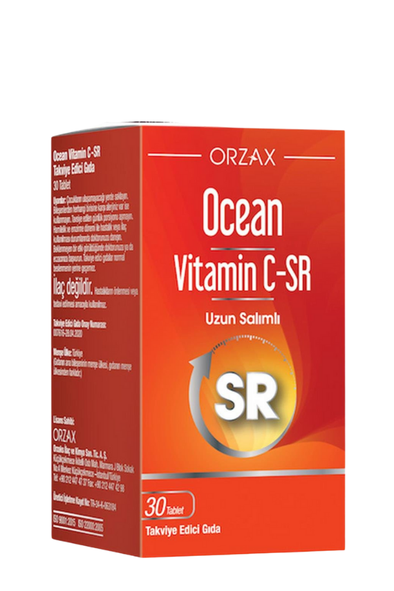 Orzax Ocean Vitamin C-SR 30 Tablet - 1
