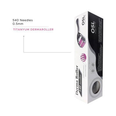 OSL Omega Skin Lab 0.5mm 540 Adet Titanyum Iğneli Dermaroller - 3