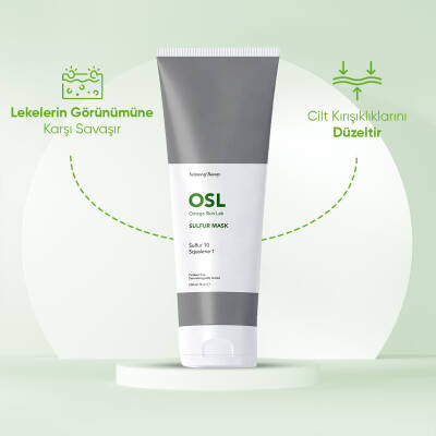 OSL Omega Skin Lab Akneye Eğilimli ve Kızarıklık İçin Sülfür Krem Maske - Sulfur Mask 75ml - 5