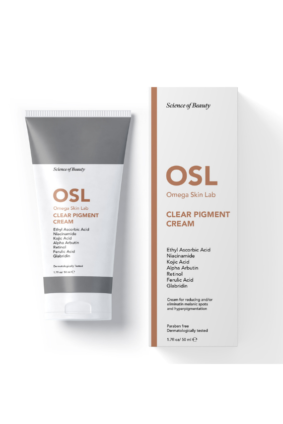 OSL Omega Skin Lab Ciltte Oluşan Lekelere Karşı Leke Kremi - Clear Pigment Cream 50ml - 1