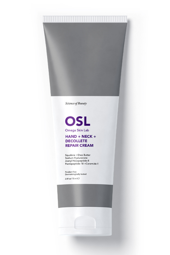 OSL Omega Skin Lab El, Boyun, Yüz ve Dekolte Için Onarıcı Bakım Kremi - Hand Cream 75ml - 2