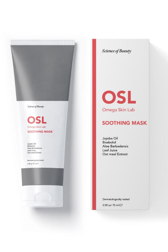 OSL Omega Skin Lab Hassas Ciltleri Rahatlatıcı, Yatıştırıcı, Sakinleştirici Nemlendirici Maske 75 ml - 1