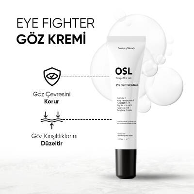 OSL Omega Skin Lab Kırışıklık, Şişlik Ve Koyu Halkalar Için Göz Çevresi Kremi 15ml - 3
