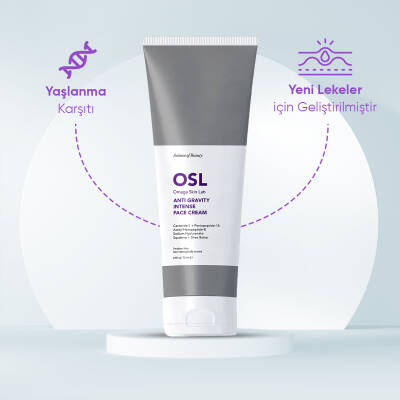 OSL Omega Skin Lab Kırışıklık ve Yaşlanma Karşıtı Yüz Kremi - Anti-Gravity Intense Face Cream 75ml - 4