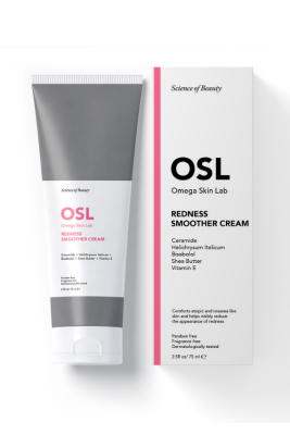 OSL Omega Skin Lab Kızarıklık ve Hassas Ciltler Için Yatıştırıcı Krem - Redness Smoother Cream 75ml - 1