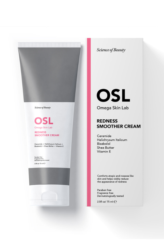 OSL Omega Skin Lab Kızarıklık ve Hassas Ciltler Için Yatıştırıcı Krem - Redness Smoother Cream 75ml - 1