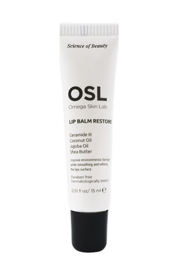 OSL Omega Skin Lab Kuru ve Çatlak Dudaklar Için Dudak Bakım Balmı - Lip Balm Restore 15ml - 1