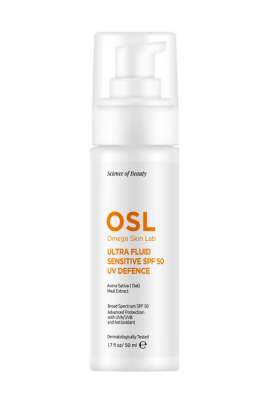 OSL Omega Skin Lab Kuru,Hassas ve Alerjik Ciltler Için Spf50 Güneş Koruyucu Krem 50 ml - 2
