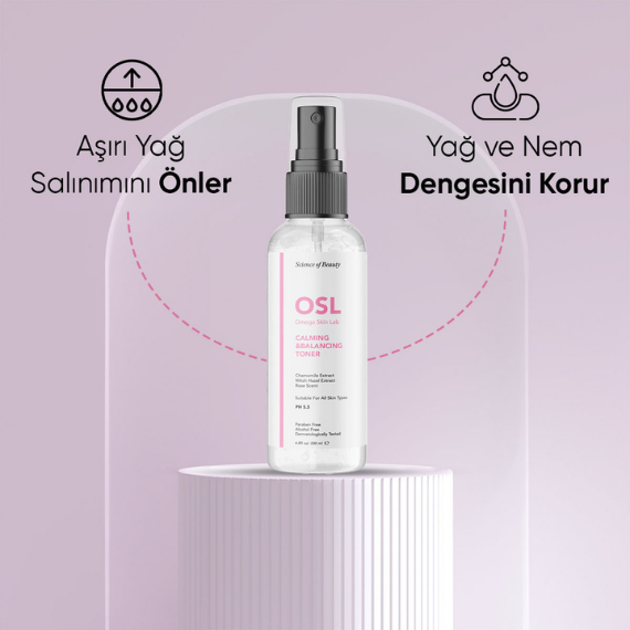 OSL Omega Skin Lab Rahatlatıcı, Arındırıcı ve Dengeleyici Yüz Toniği 200 ml - 3