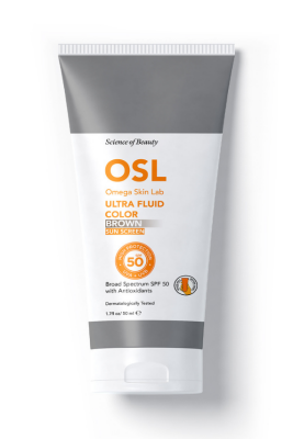 OSL Omega Skin Lab Renkli Güneş Koruyucu Spf 50 Koyu Tenliler Için Güneş Kremi 50 ml - 2
