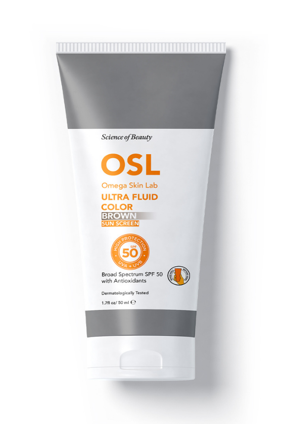 OSL Omega Skin Lab Renkli Güneş Koruyucu Spf 50 Koyu Tenliler Için Güneş Kremi 50 ml - 2