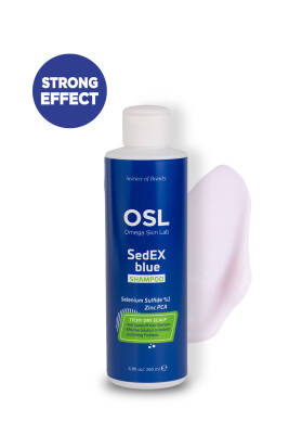 OSL Omega Skin Lab Seboreik Dermatit, Pullanma ve Kepek Şampuanı - Osl Sedex Blue Şampuan - 2