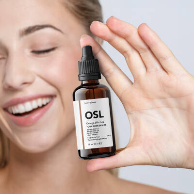 OSL Omega Skin Lab Sebum Dengesi, Gözenek, Kırışıklık ve Leke Karşıtı Serum - Four Acids Serum 30ml - 5