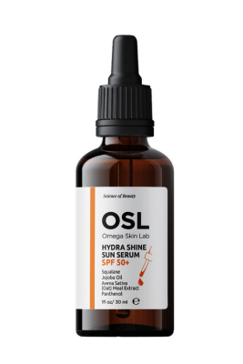 OSL Omega Skin Lab Spf50 Nemlendirici Güneş Koruyucu Serum - Hydra Shine Sun Serum Spf50 30ml - 2