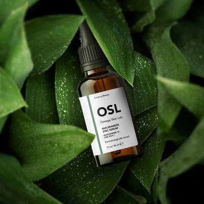 OSL Omega Skin Lab Yağlı Ciltler İçin Niasinamid ve Çinko İçeren Gözenek ve Leke Serumu 30ml - 5