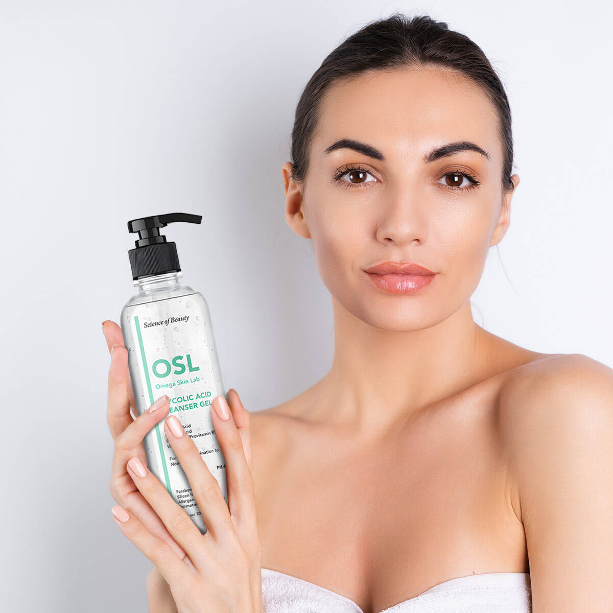 OSL Omega Skin Lab Yağlı ve Karma Ciltler İçin Makyaj ve Yüz Temizleme Jeli 200ml - 5
