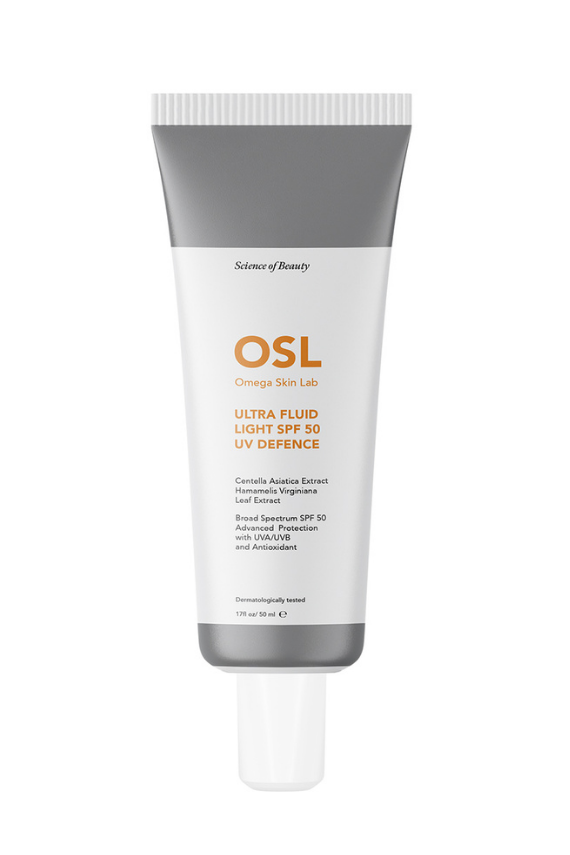 OSL Omega Skin Lab Yağlı ve Karma Ciltler İçin Spf50 Güneş Koruyucu Krem - Ultrafluid Light 50ml - 2