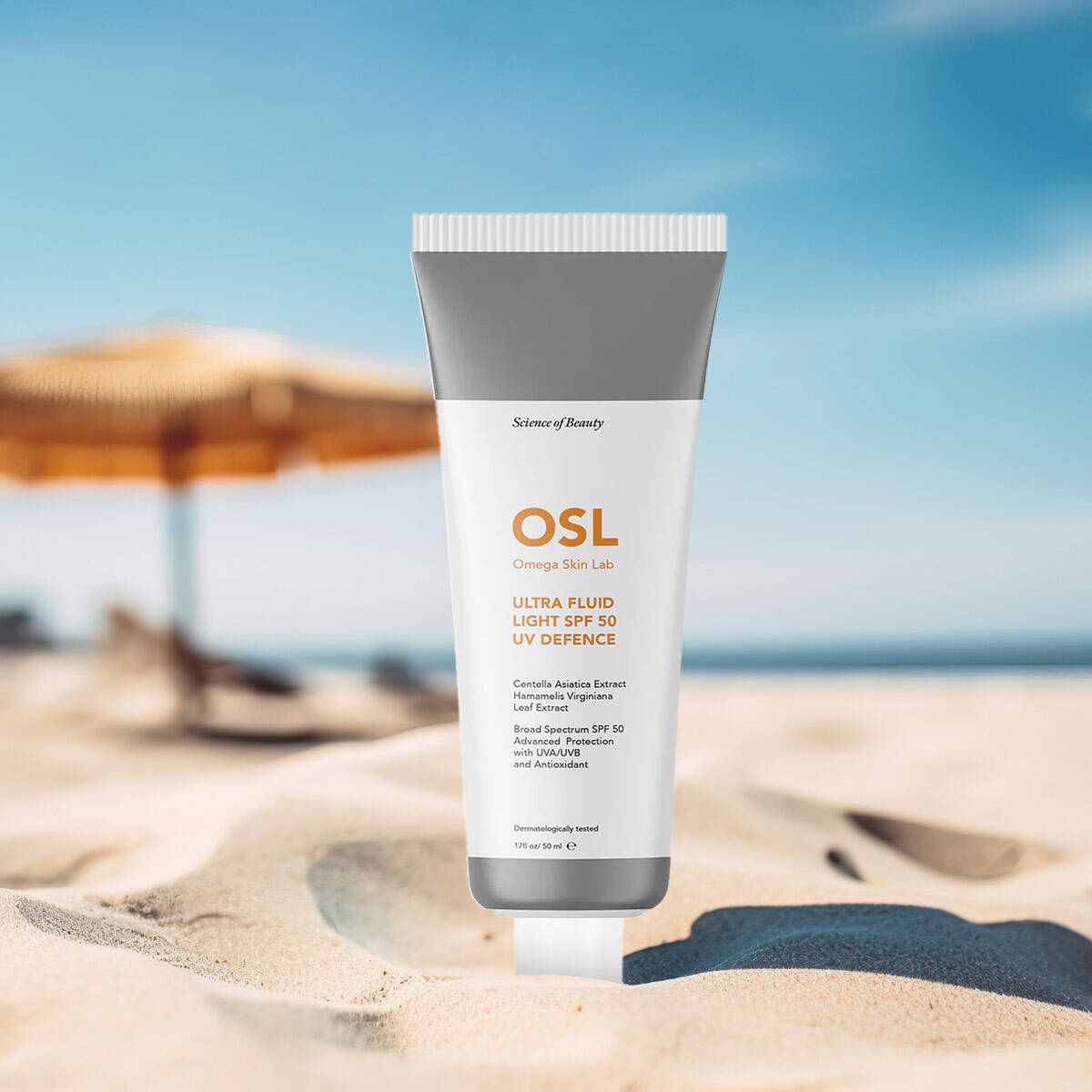 OSL Omega Skin Lab Yağlı ve Karma Ciltler İçin Spf50 Güneş Koruyucu Krem - Ultrafluid Light 50ml - 5