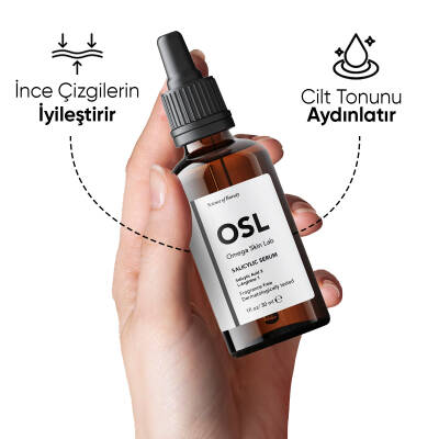 OSL Omega Skin Lab Yağlı ve Karma Ciltler Için Salsilik Asit İçeren Akne ve Gözenek Serumu 30ml - 4