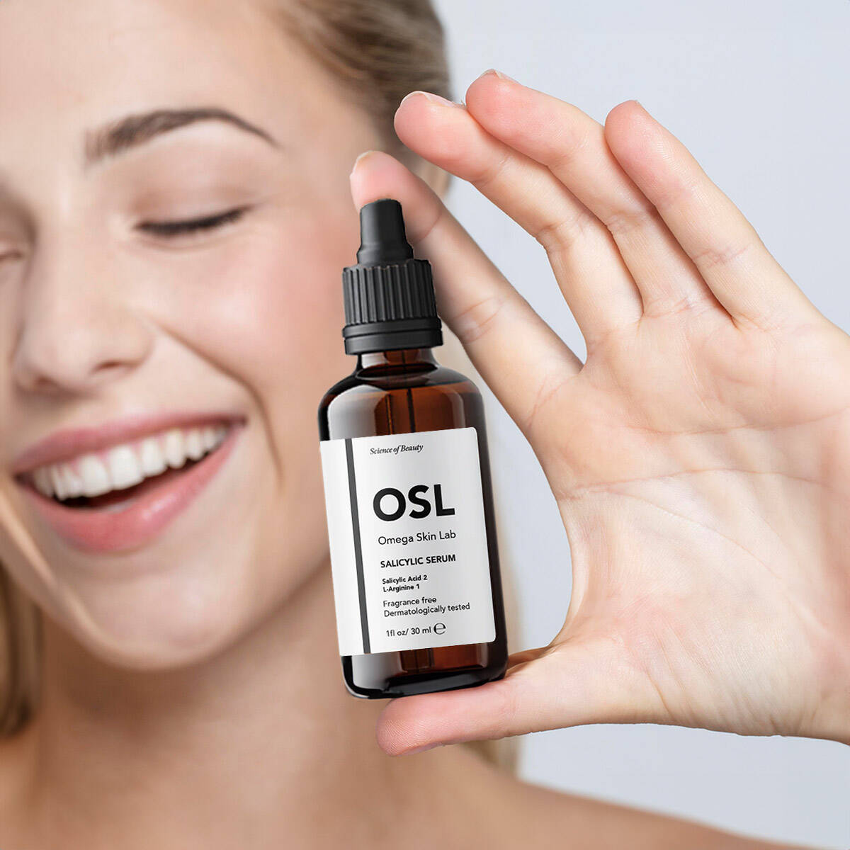 OSL Omega Skin Lab Yağlı ve Karma Ciltler Için Salsilik Asit İçeren Akne ve Gözenek Serumu 30ml - 5