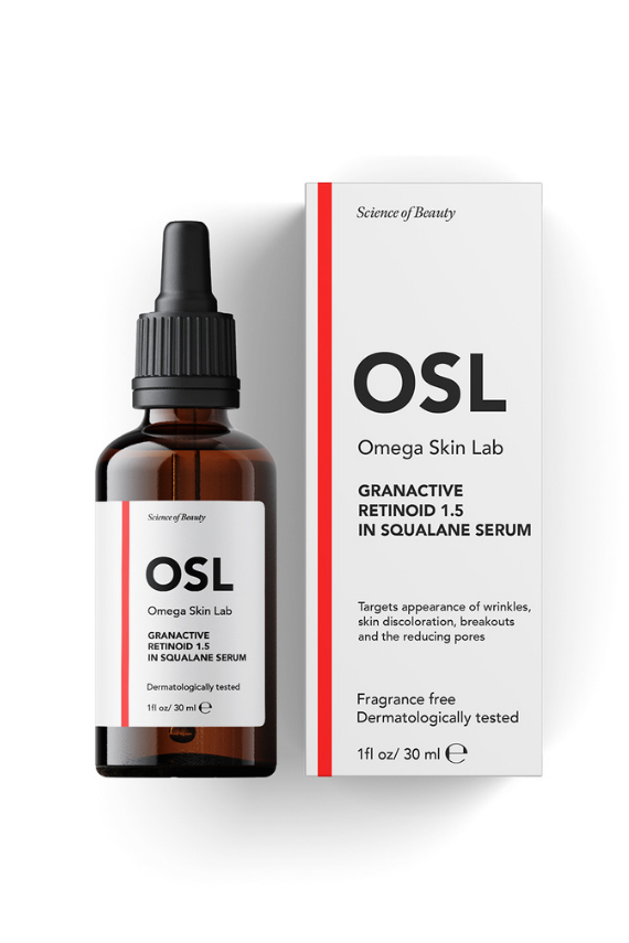 OSL Omega Skin Lab Yaşlanma Karşıtı Retinoid Serum Granactive Retinoid İçeren Gece Serumu 1,5 In 30ml - 1