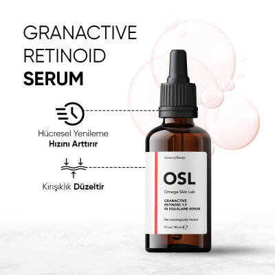 OSL Omega Skin Lab Yaşlanma Karşıtı Retinoid Serum Granactive Retinoid İçeren Gece Serumu 1,5 In 30ml - 3