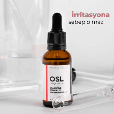 OSL Omega Skin Lab Yaşlanma Karşıtı Retinoid Serum Granactive Retinoid İçeren Gece Serumu 1,5 In 30ml - 6