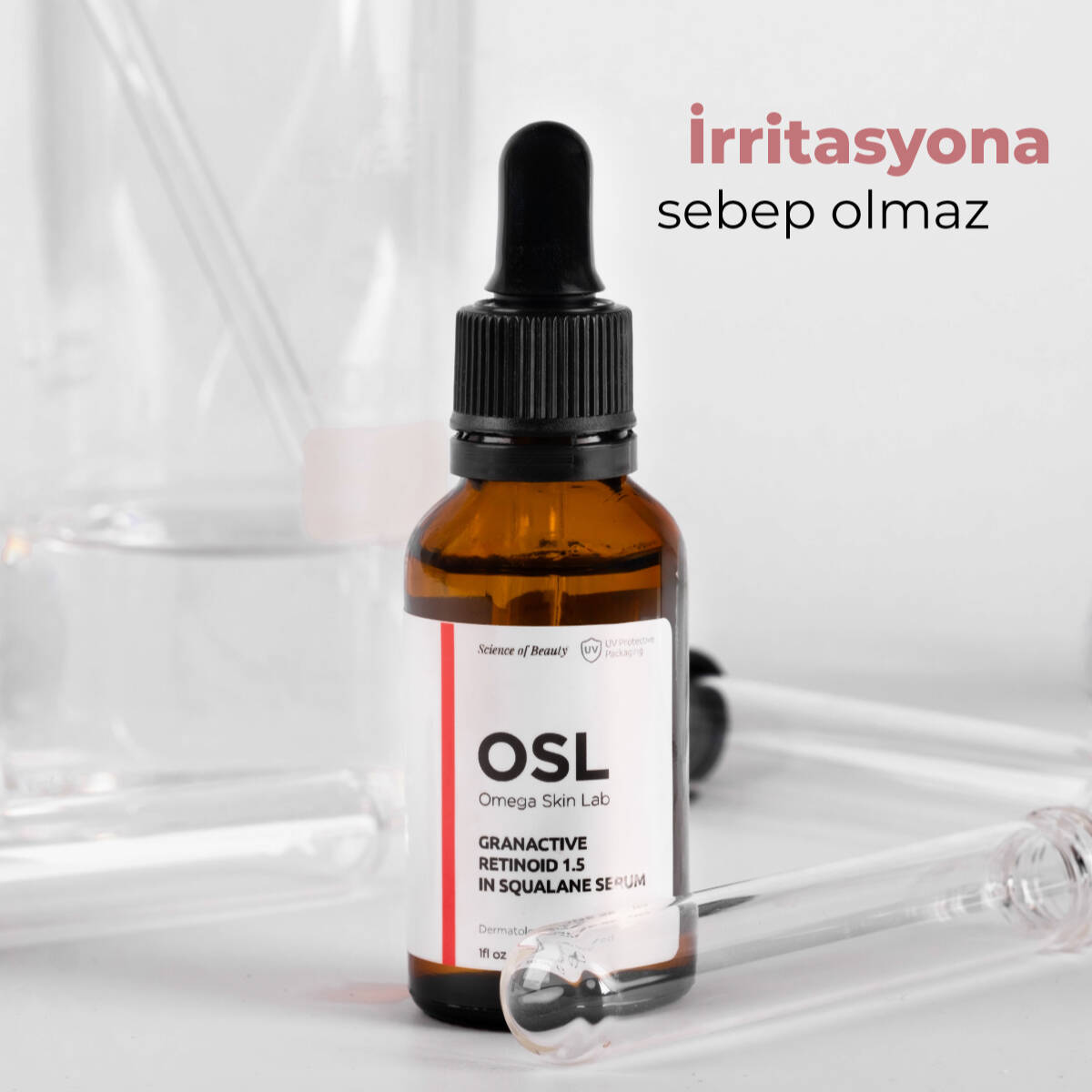 OSL Omega Skin Lab Yaşlanma Karşıtı Retinoid Serum Granactive Retinoid İçeren Gece Serumu 1,5 In 30ml - 6