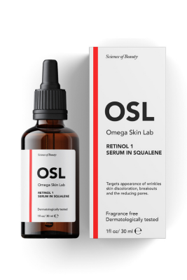 OSL Omega Skin Lab Yaşlanma Karşıtı Retinol Gece Serumu - Retinol 1 Serum In 30ml - 1
