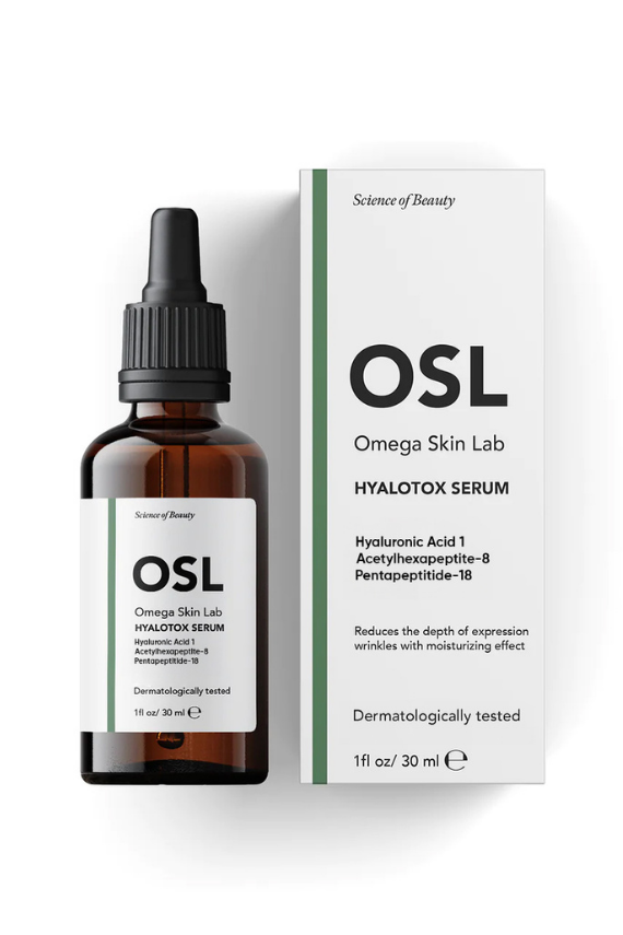 OSL Omega Skin Lab Yüz Ve Göz Çevresi Için Sıkılaştırıcı Serum - Hyalotox Serum 30ml - 1