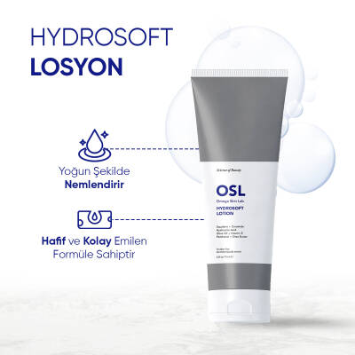 OSL Omega Skin Lab Yüz ve Vücut Için Nemlendirici Losyon - Hydrosoft Lotion 75ml - 3