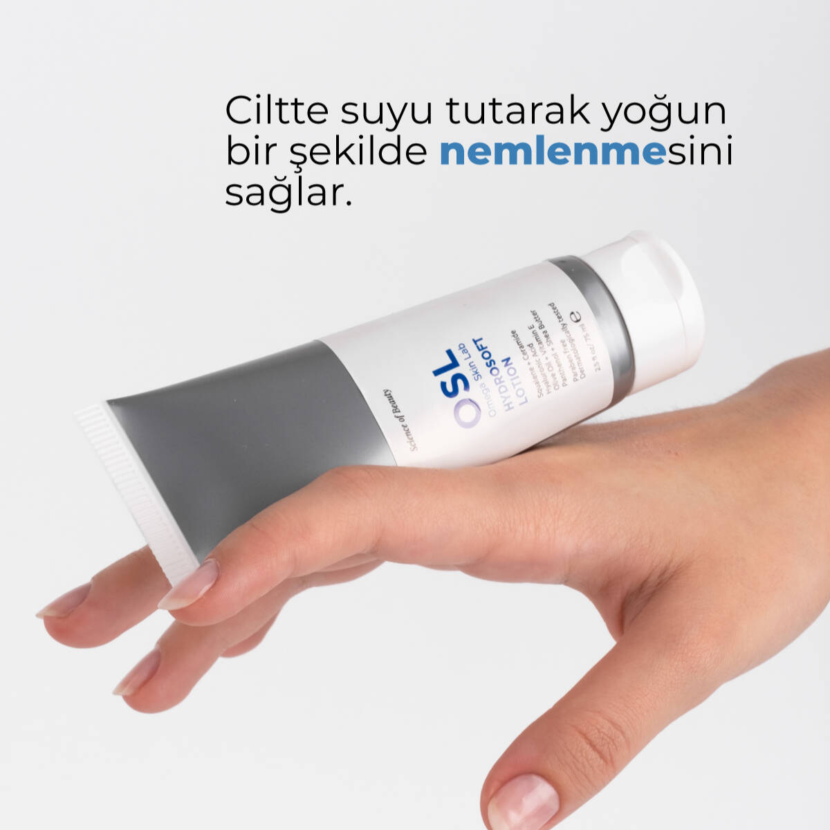 OSL Omega Skin Lab Yüz ve Vücut Için Nemlendirici Losyon - Hydrosoft Lotion 75ml - 6