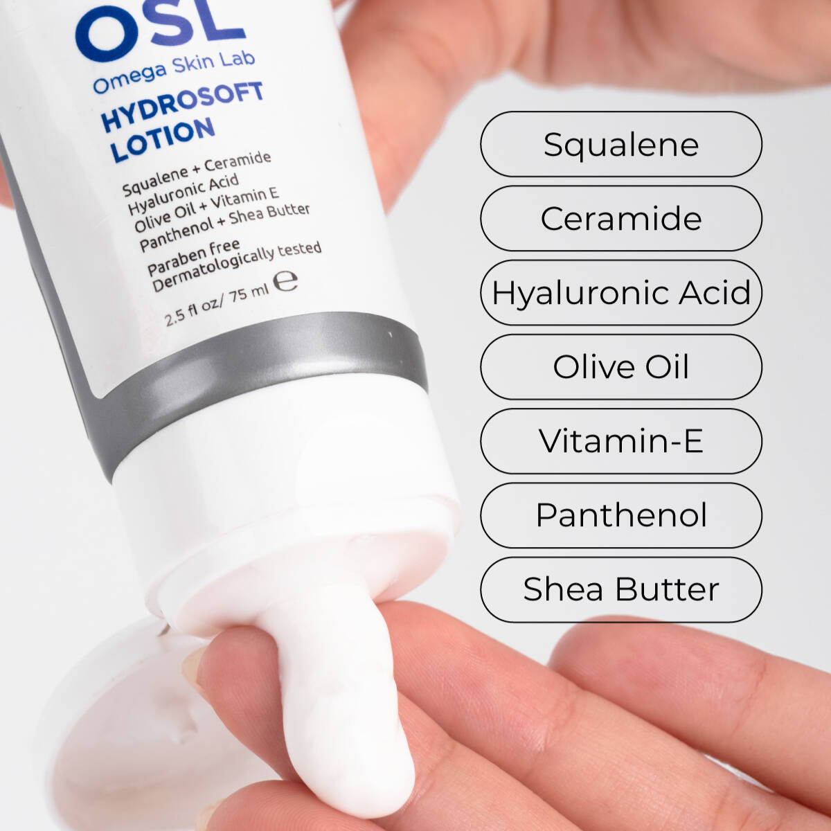 OSL Omega Skin Lab Yüz ve Vücut Için Nemlendirici Losyon - Hydrosoft Lotion 75ml - 7