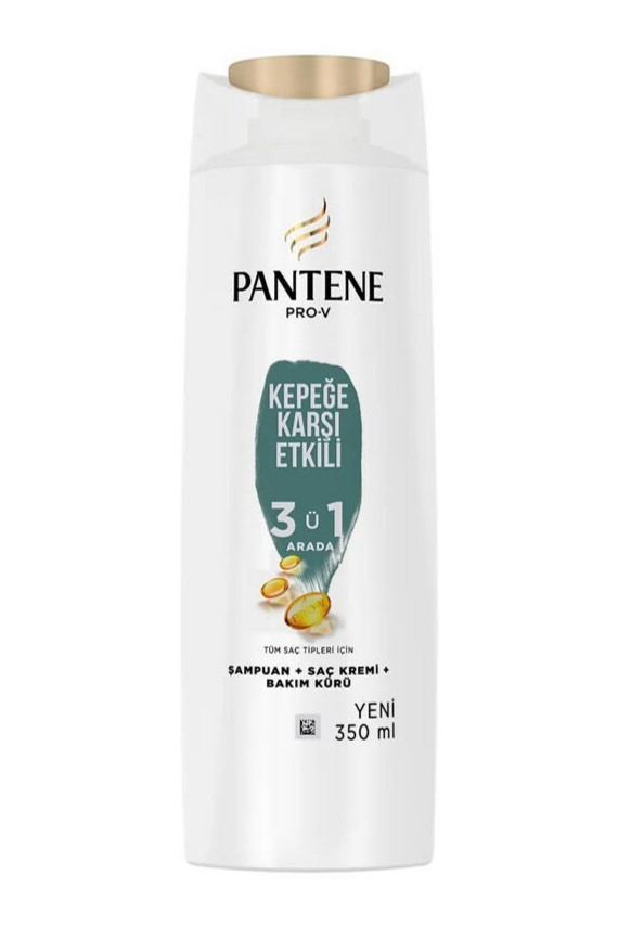Pantene Pro-V 3'ü 1 Arada Kepeğe Karşı Etkili Şampuan 350 ml - 1