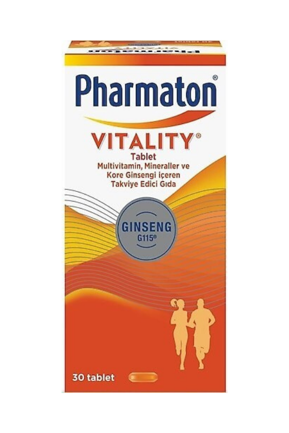 Pharmaton Vitality Takviye Edici Gıda 30 Tablet - 1