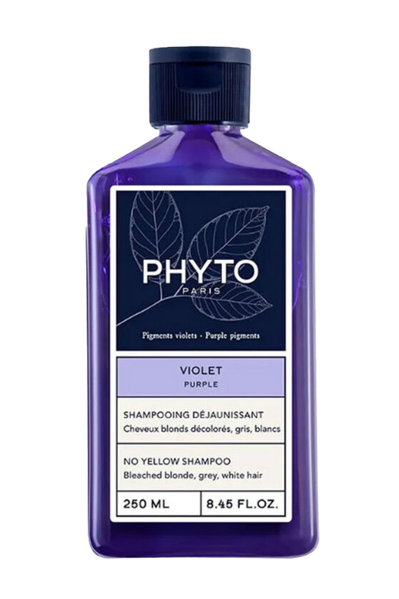 PHYTO Purple Sarı ve Açık Tonlu Saçlar İçin Mor Şampuan 250 ml - 1