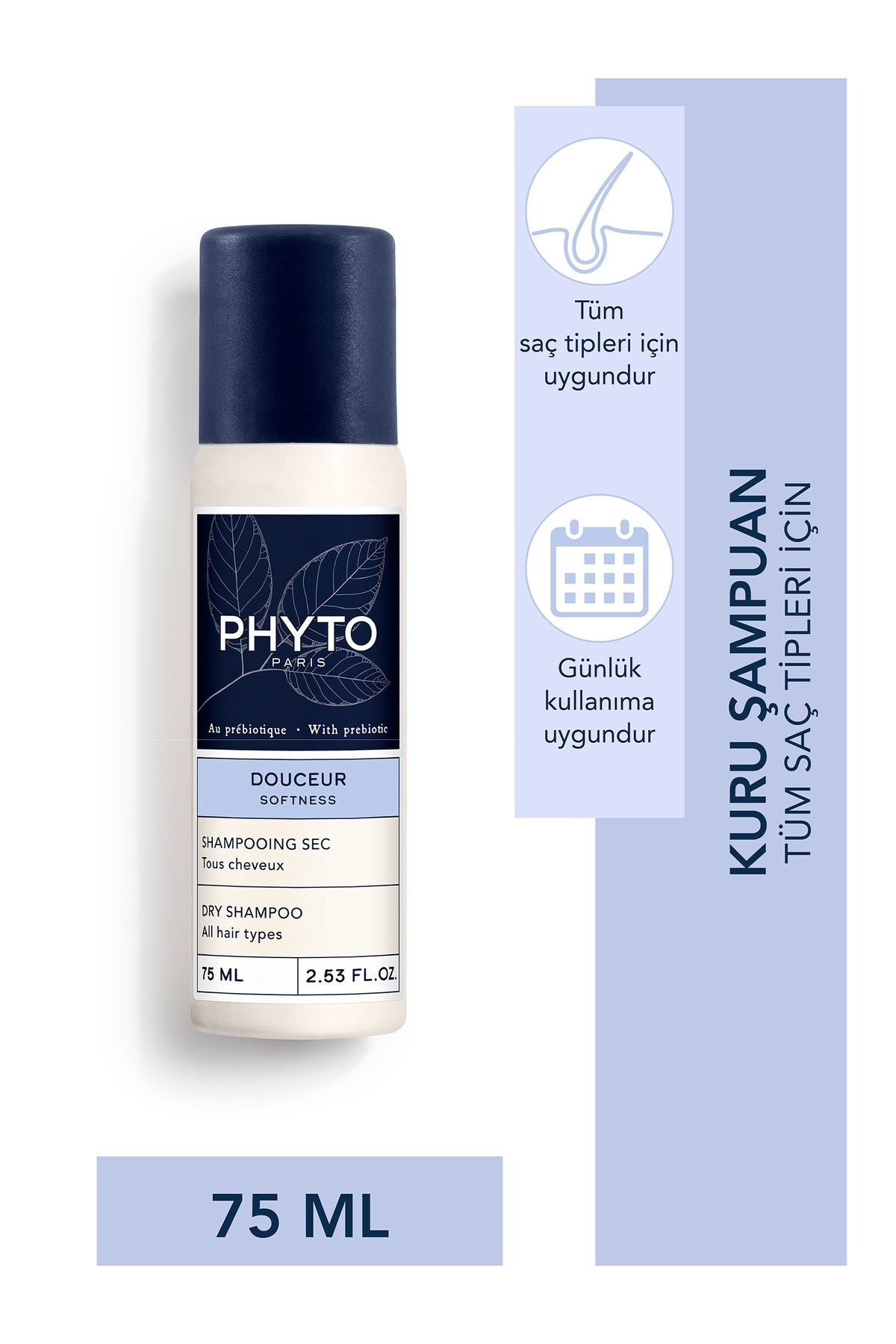 PHYTO Softness Kuru Şampuan 75 ml - 1