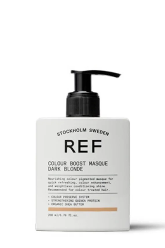 REF Renk Artışı Sağlayan Parlatıcı Maske Koyu Sarı Saçlar İçin 200 ml - REF